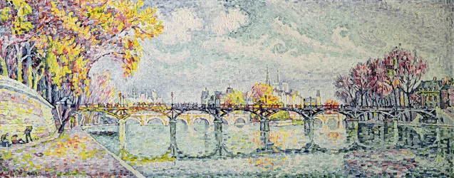 A Pont des Arts, 1928